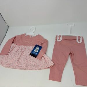 Gerber 3-6 month baby girl long sleeve set